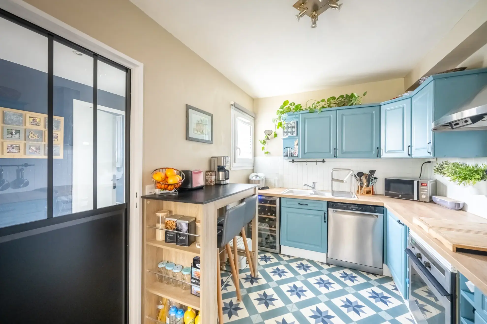 Maison 4 pièces avec jardin et garage à Jouy-le-Moutier - Surface 88,75 m² 