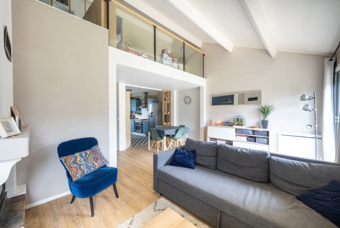 Maison 4 pièces avec jardin et garage à Jouy-le-Moutier - Surface 88,75 m² 