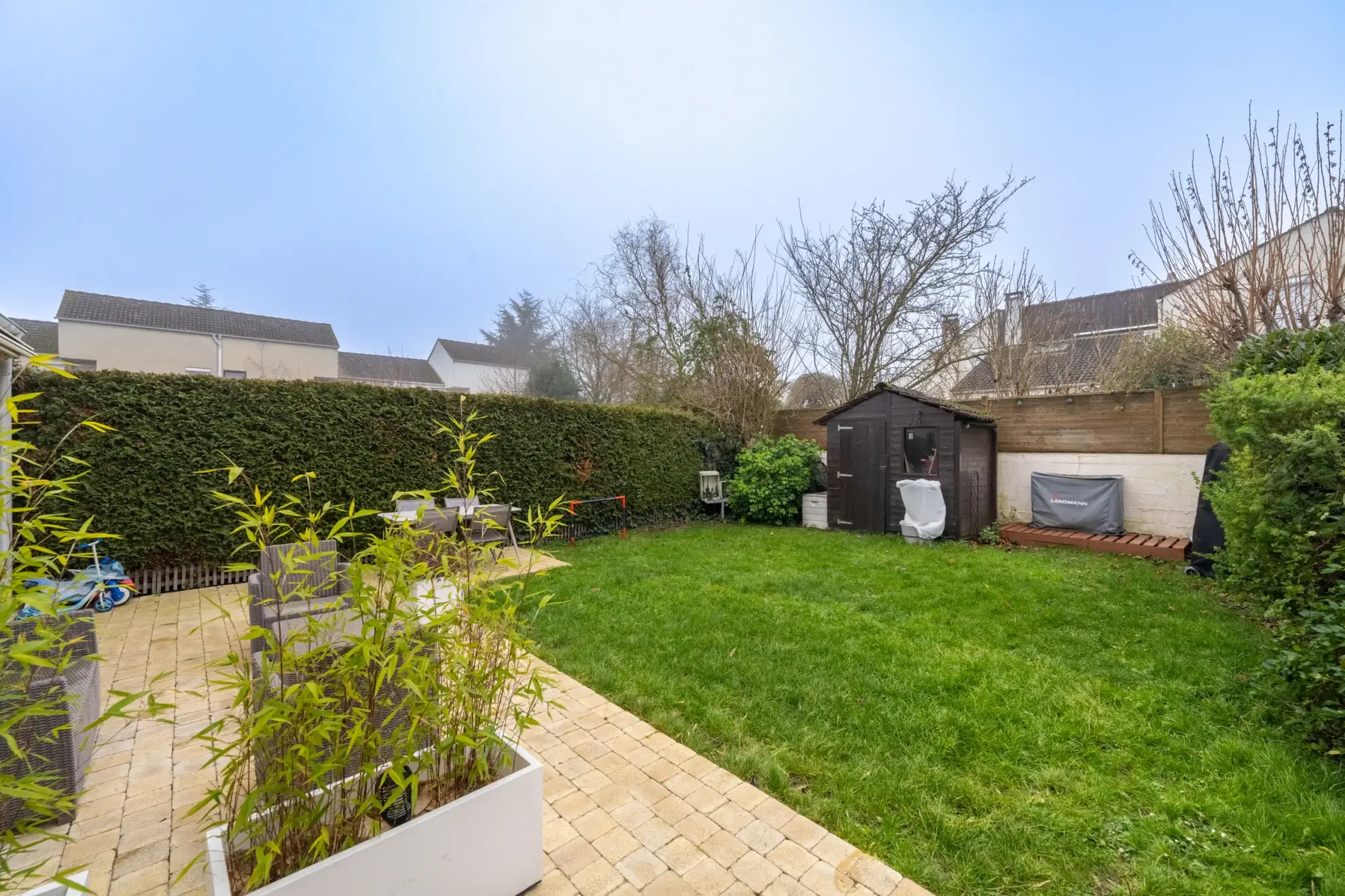 Maison 4 pièces avec jardin et garage à Jouy-le-Moutier - Surface 88,75 m² 