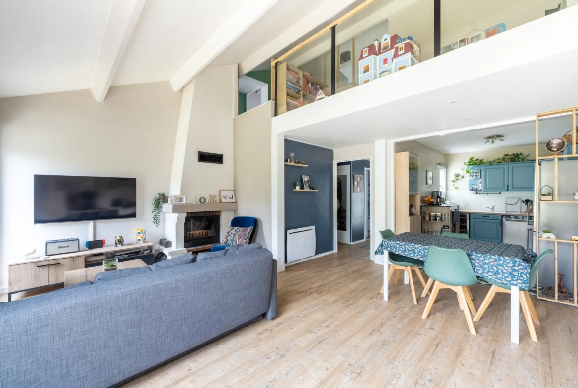 Maison 4 pièces avec jardin et garage à Jouy-le-Moutier - Surface 88,75 m² 