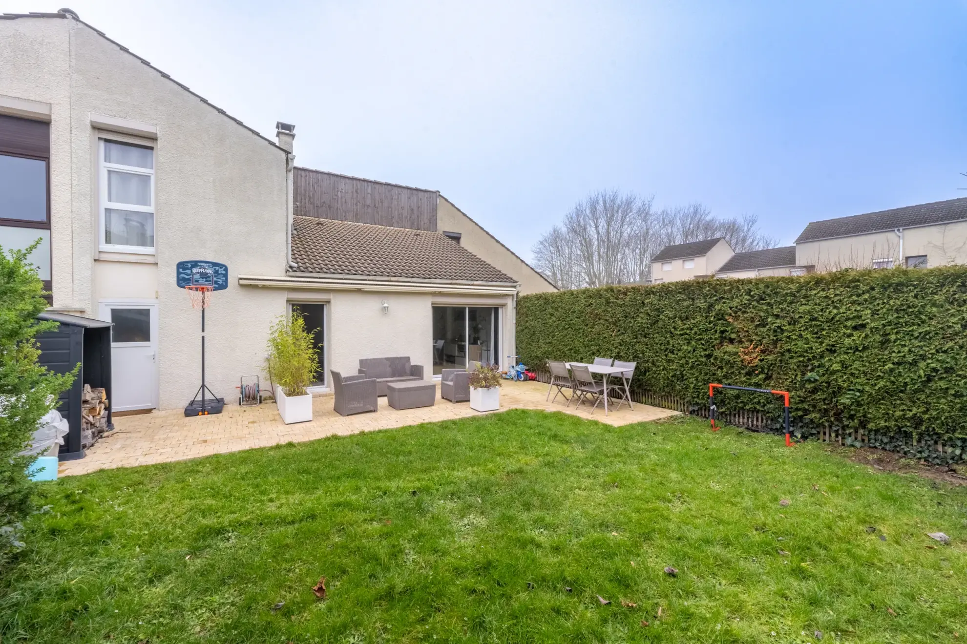 Maison 4 pièces avec jardin et garage à Jouy-le-Moutier - Surface 88,75 m² 