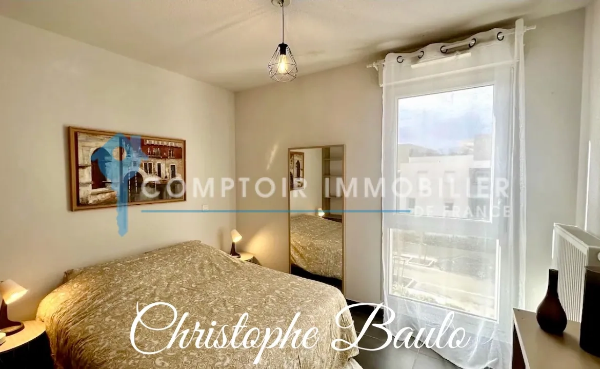 Appartement T3 de 66 m² avec terrasse et stationnement à Lattes 