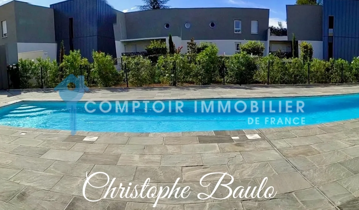 Appartement T3 de 66 m² avec terrasse et stationnement à Lattes 