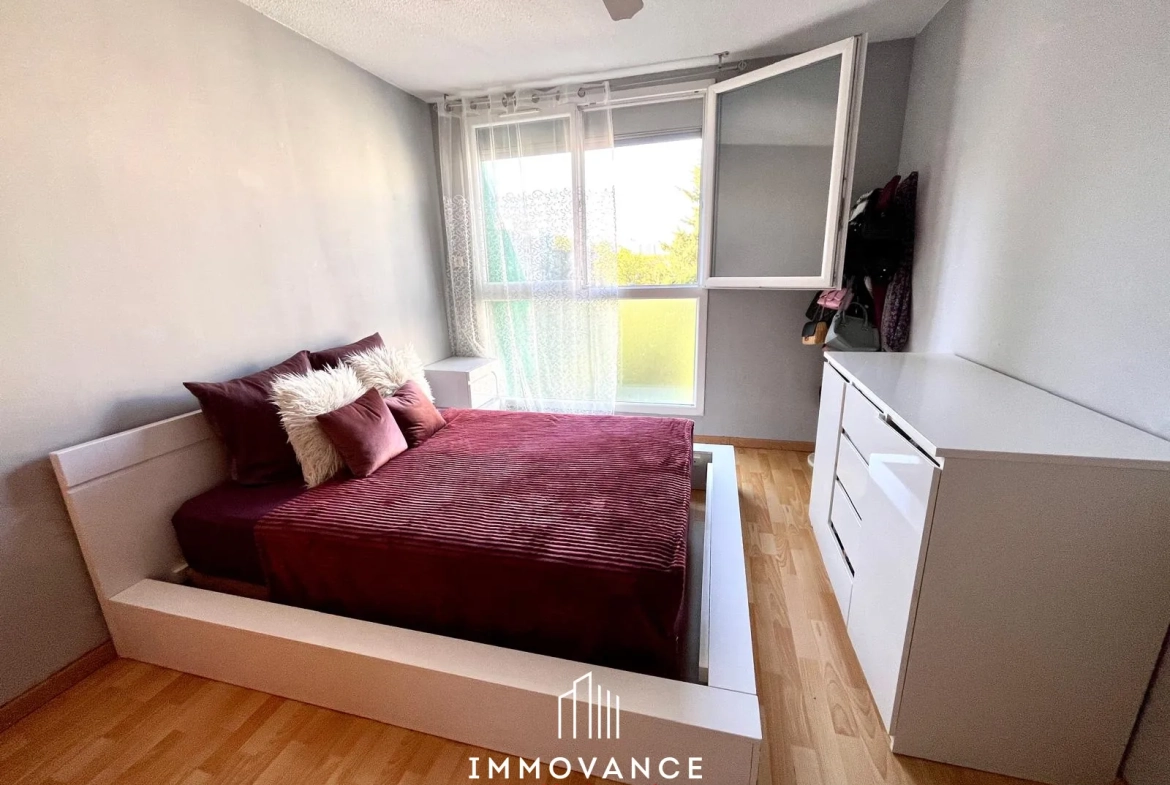 À vendre : Appartement lumineux de 75m² avec balcon dans les Cévennes à Montpellier 