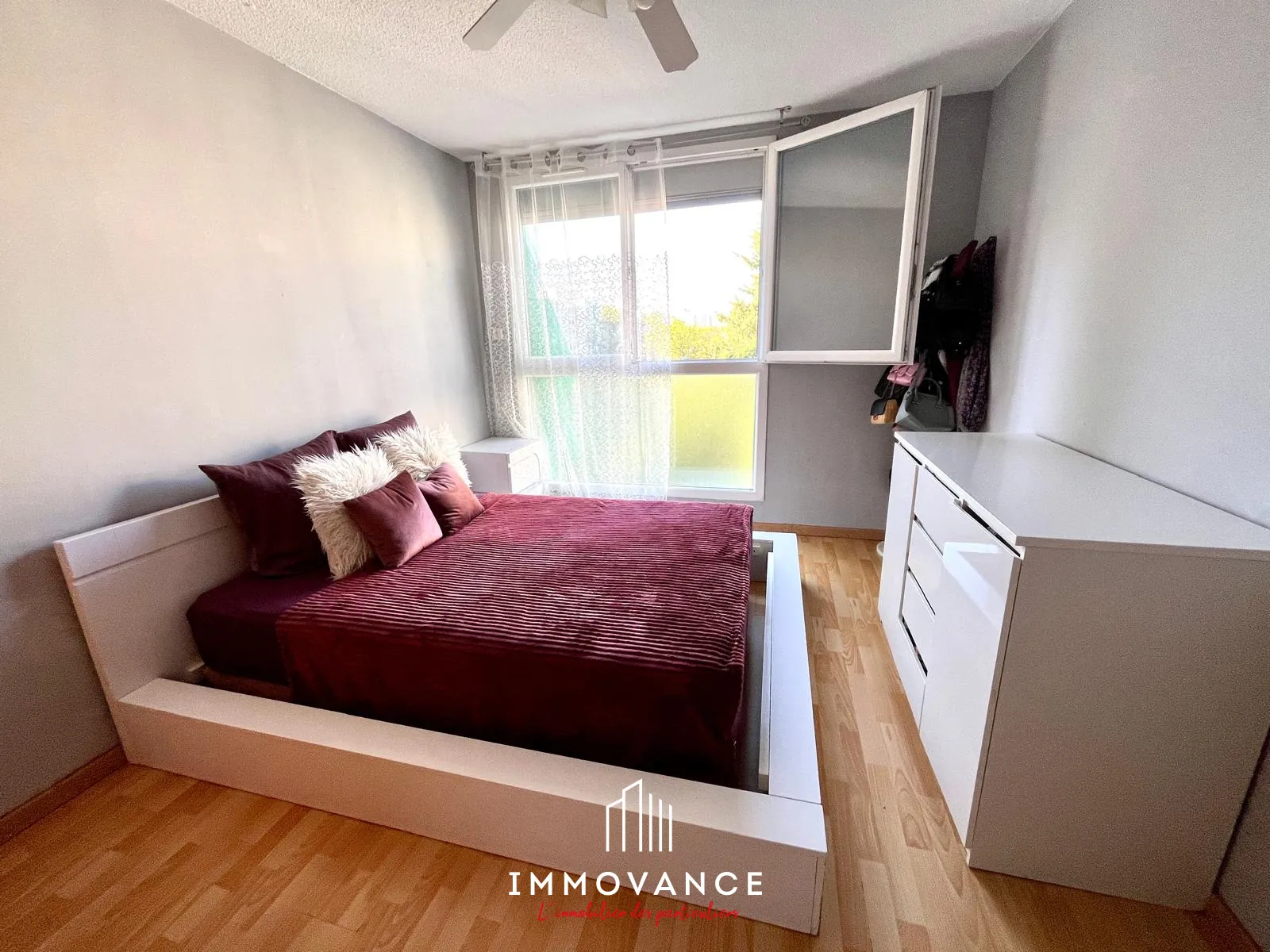 À vendre : Appartement lumineux de 75m² avec balcon dans les Cévennes à Montpellier 
