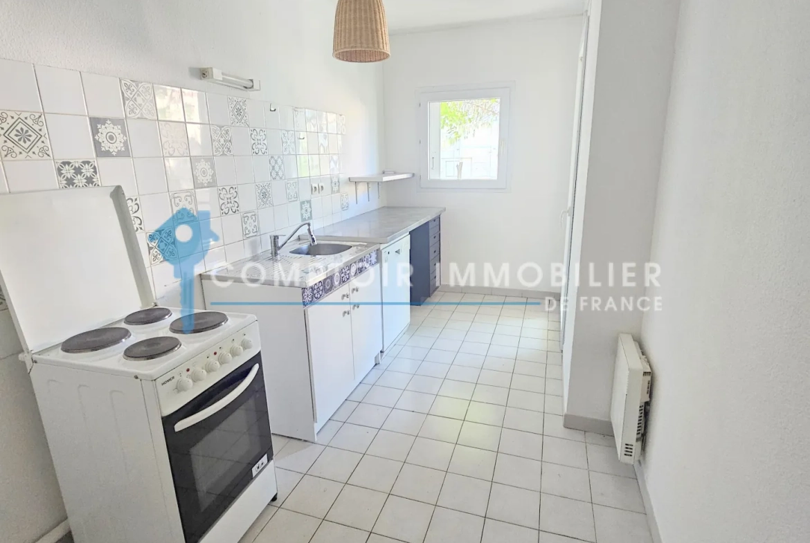 Appartement T3 à vendre à Montpellier Nord avec terrasse, parking et cave 