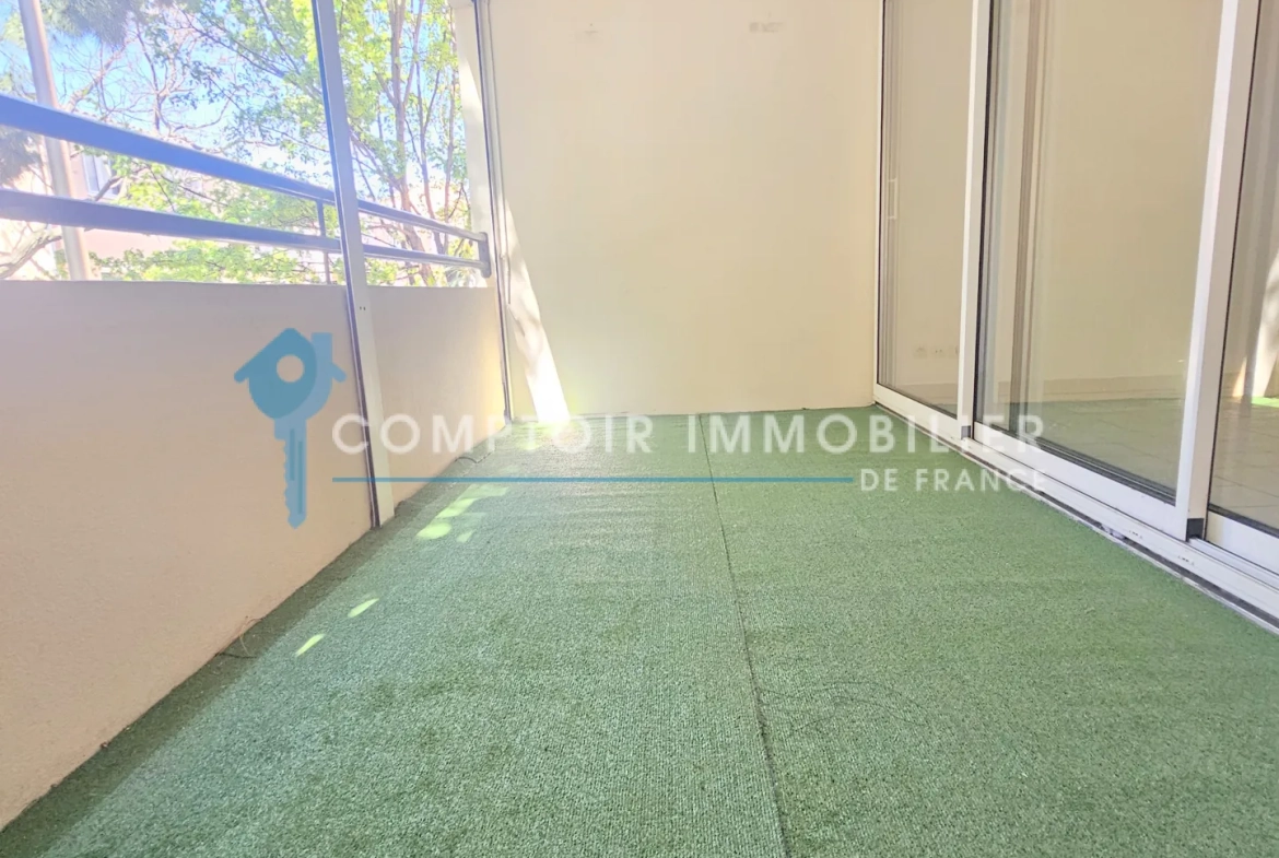 Appartement T3 à vendre à Montpellier Nord avec terrasse, parking et cave 