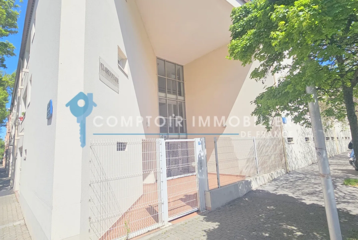 Appartement T3 à vendre à Montpellier Nord avec terrasse, parking et cave 