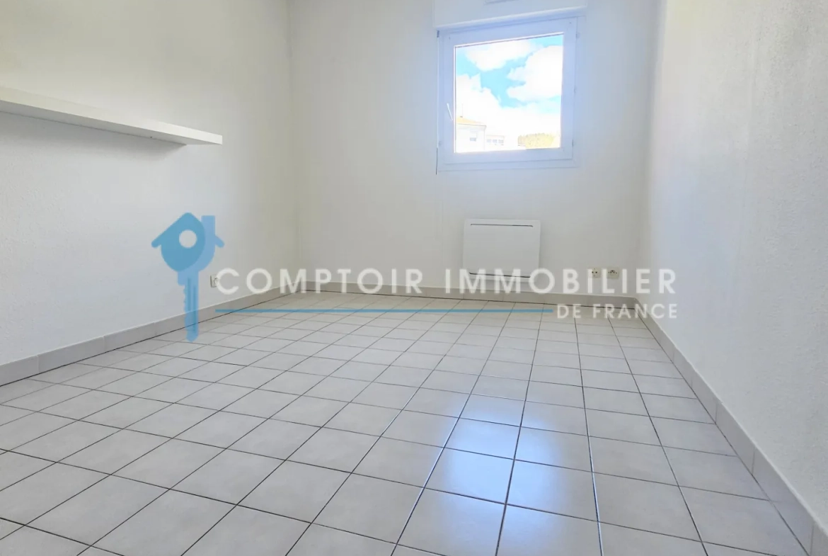 Appartement T3 à vendre à Montpellier Nord avec terrasse, parking et cave 