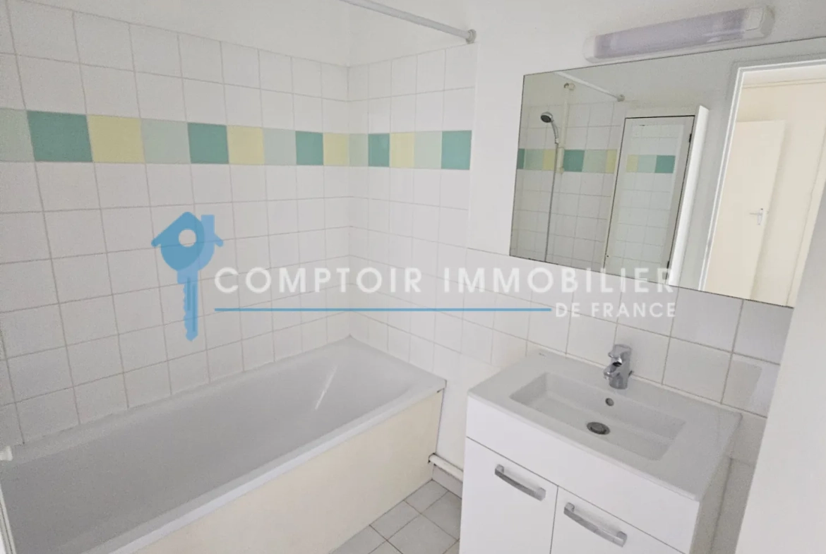 Appartement T3 à vendre à Montpellier Nord avec terrasse, parking et cave 
