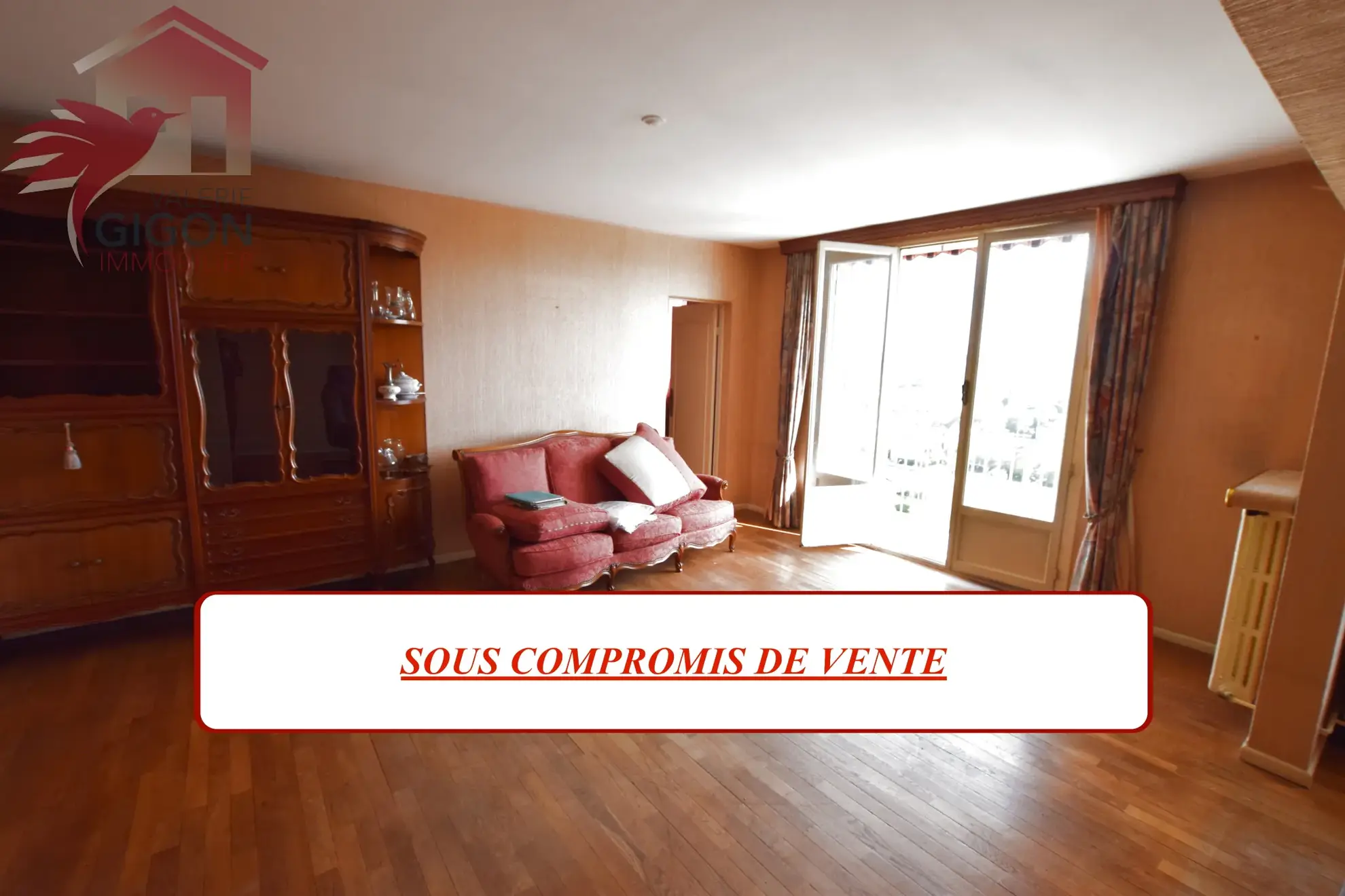 Appartement lumineux avec vue panoramique à Vieux-Charmont - 3 chambres, garage, cave 