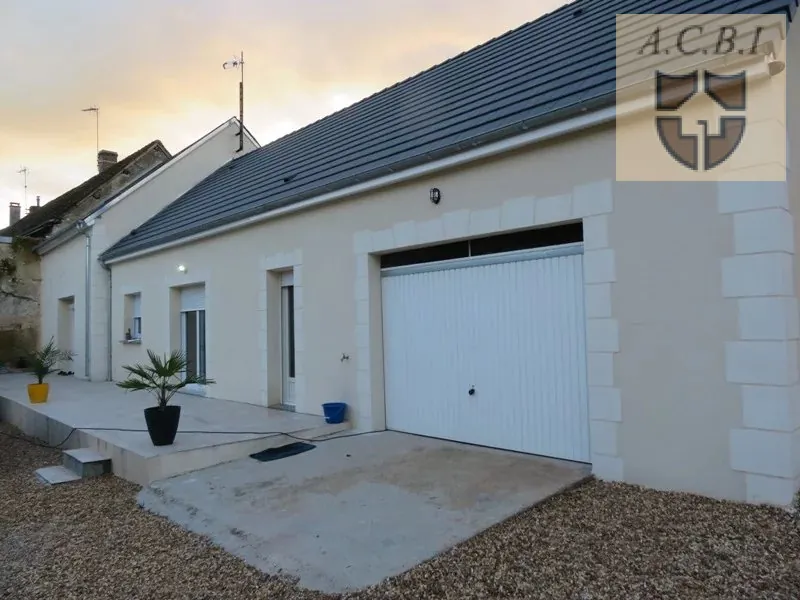 Maison à vendre à Villerable, 113 m² avec garage et caves troglodytes près de Vendôme