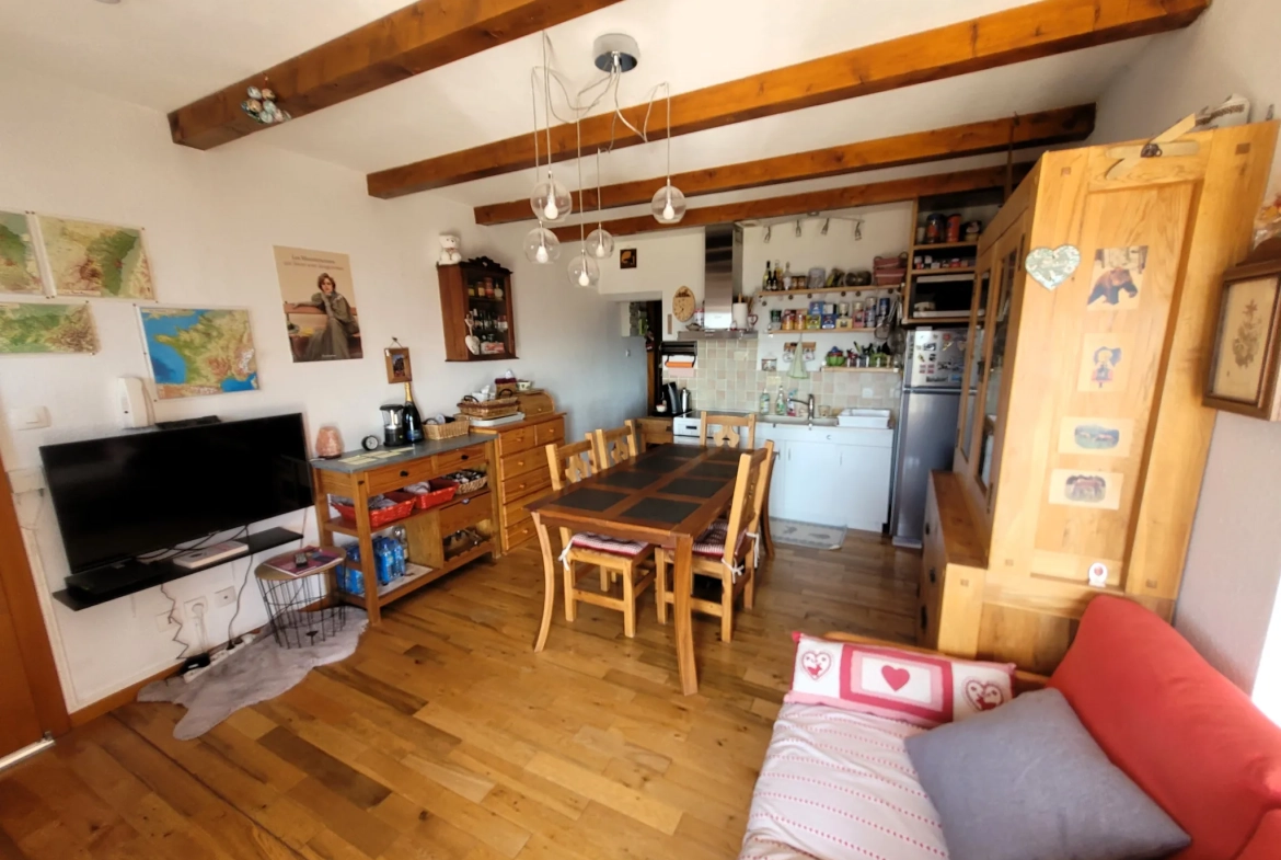 Appartement T2 avec vue imprenable à Soultzeren, proche Munster et Colmar 