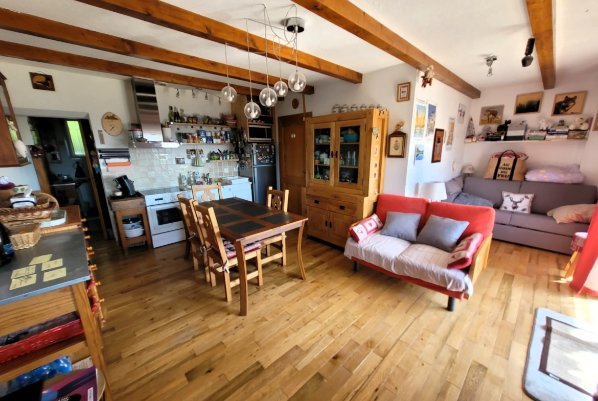 Appartement T2 avec vue imprenable à Soultzeren, proche Munster et Colmar 
