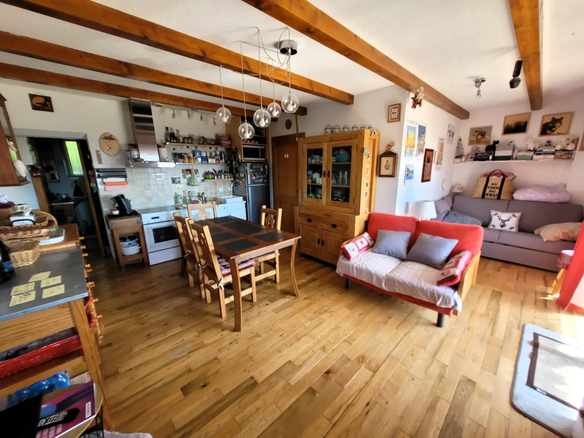 Appartement T2 avec vue imprenable à Soultzeren, proche Munster et Colmar 