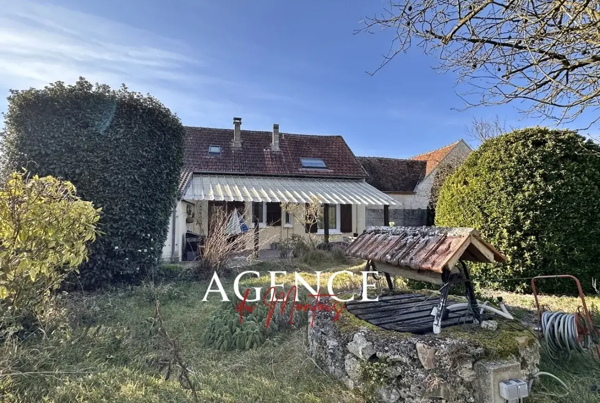 Charmante maison villageoise à Bray-sur-Seine avec jardin et garage 