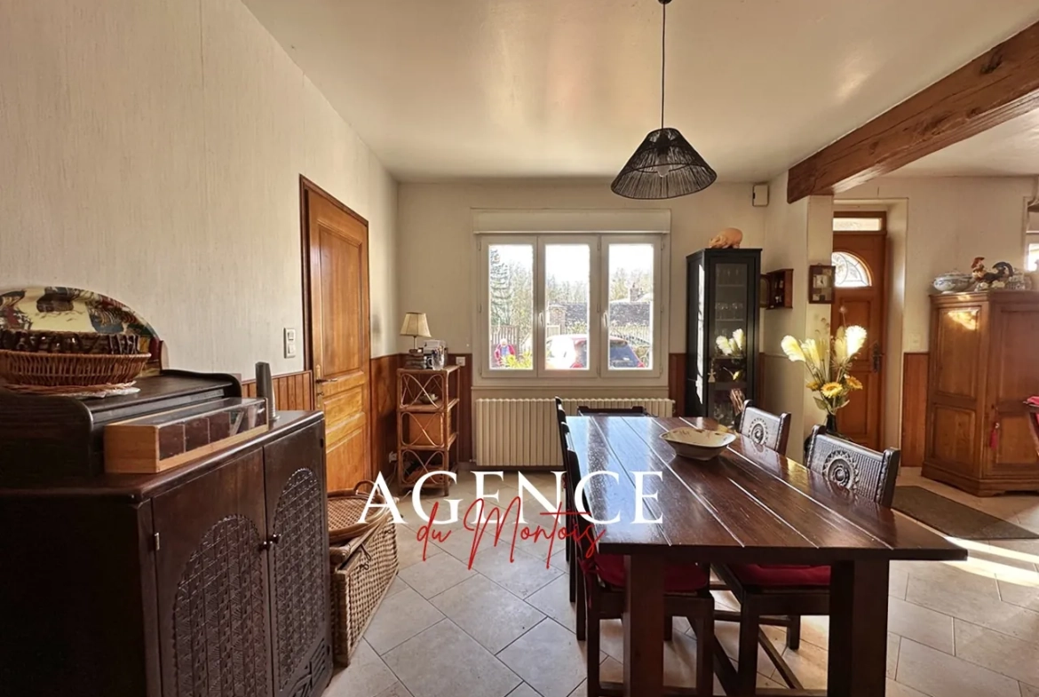 Charmante maison villageoise à Bray-sur-Seine avec jardin et garage 