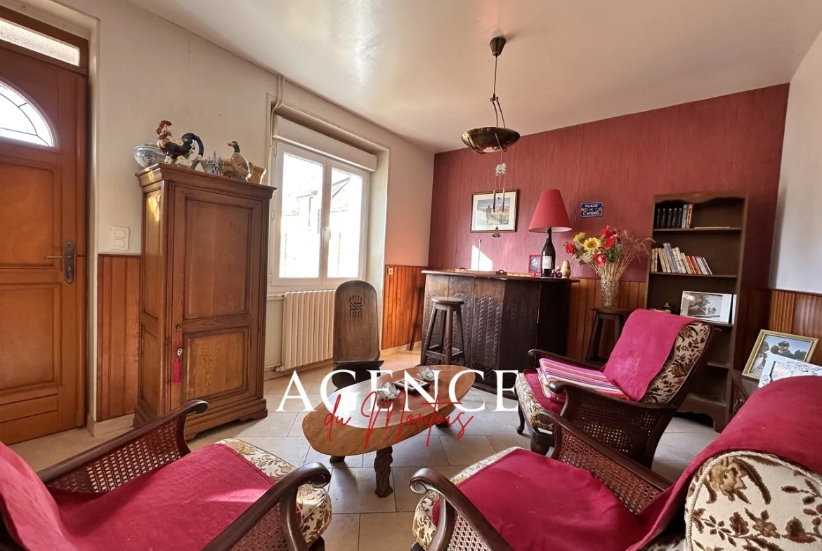 Charmante maison villageoise à Bray-sur-Seine avec jardin et garage 