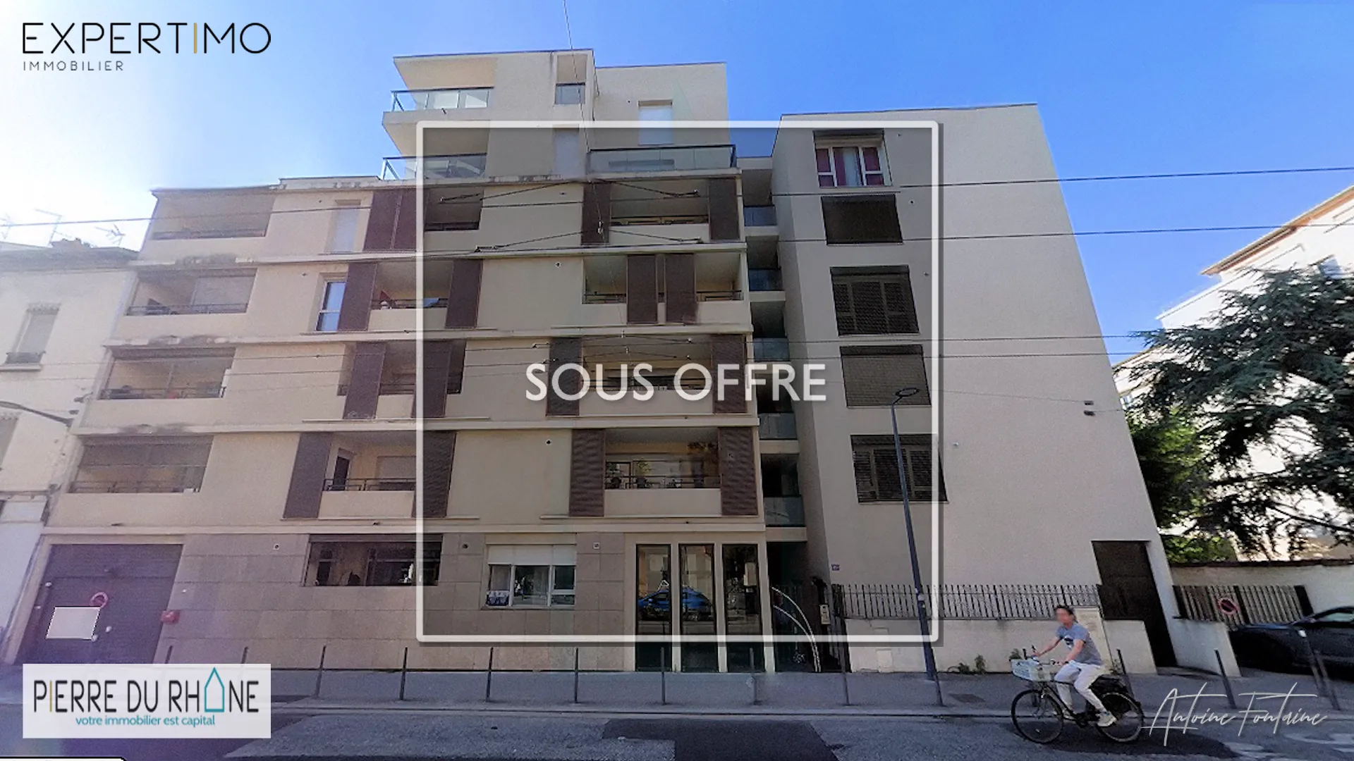 Appartement T3 à Villeurbanne avec balcon et garage, proche écoles et transports 