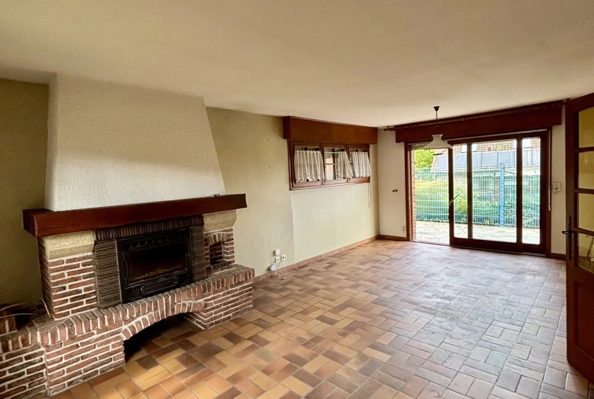 Maison de plain-pied à Achicourt de 85m² avec terrasse et jardin clos 