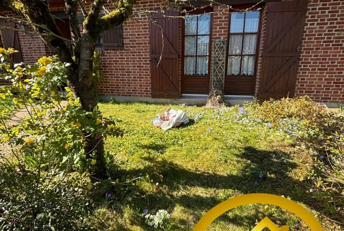 Maison de plain-pied à Achicourt de 85m² avec terrasse et jardin clos 