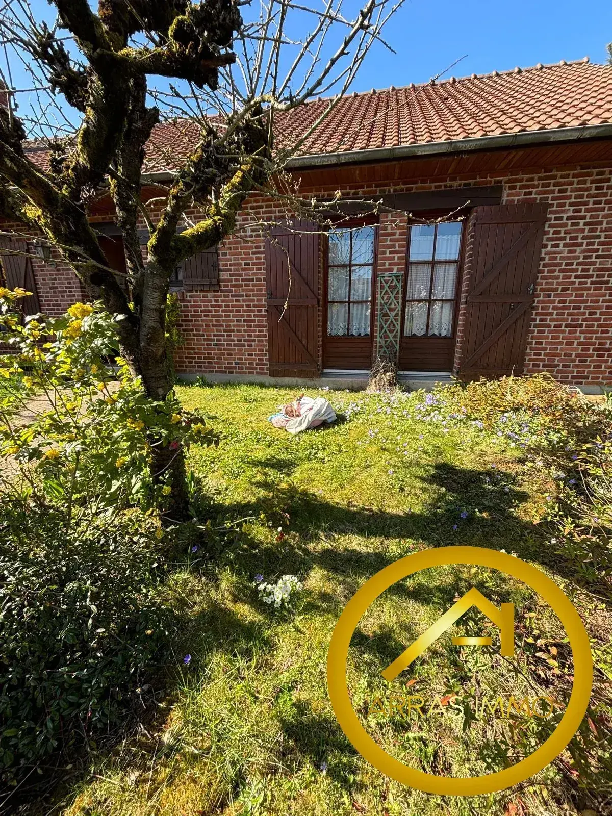 Maison de plain-pied à Achicourt de 85m² avec terrasse et jardin clos 