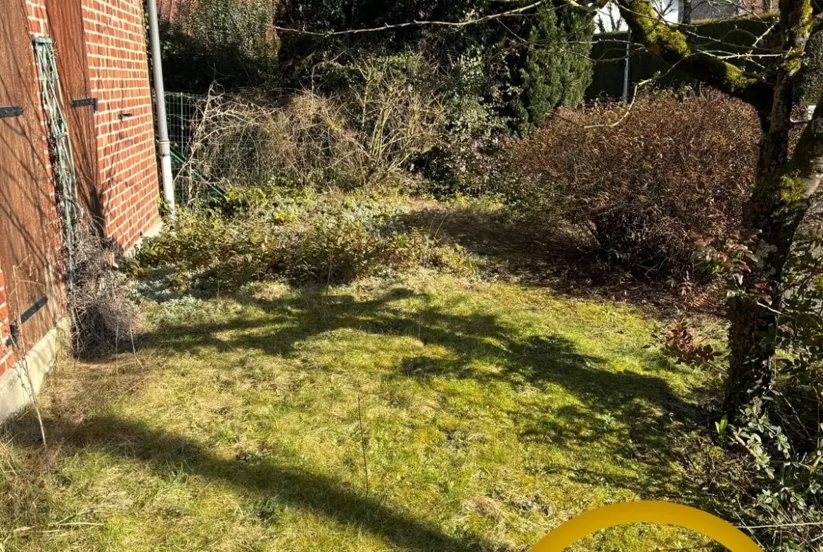 Maison de plain-pied à Achicourt de 85m² avec terrasse et jardin clos 