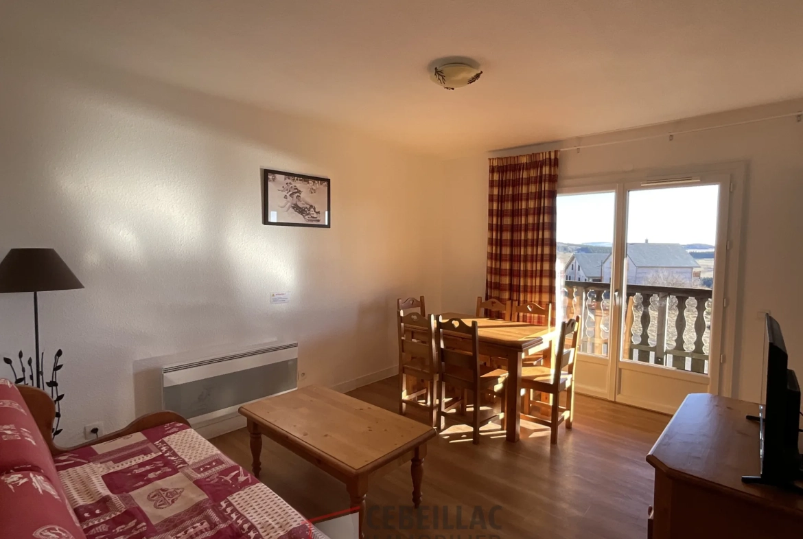 Appartement T2 à Vendre à Besse-et-Saint-Anastaise - Vue Monts d’Auvergne 