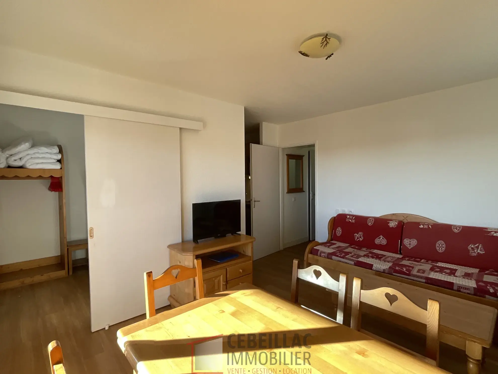 Appartement T2 à Vendre à Besse-et-Saint-Anastaise - Vue Monts d’Auvergne 
