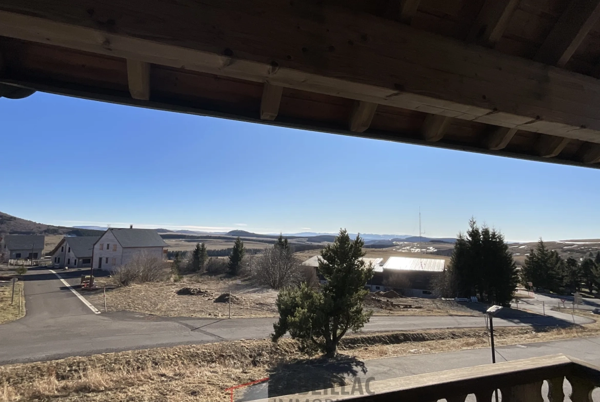Appartement T2 à Vendre à Besse-et-Saint-Anastaise - Vue Monts d’Auvergne 