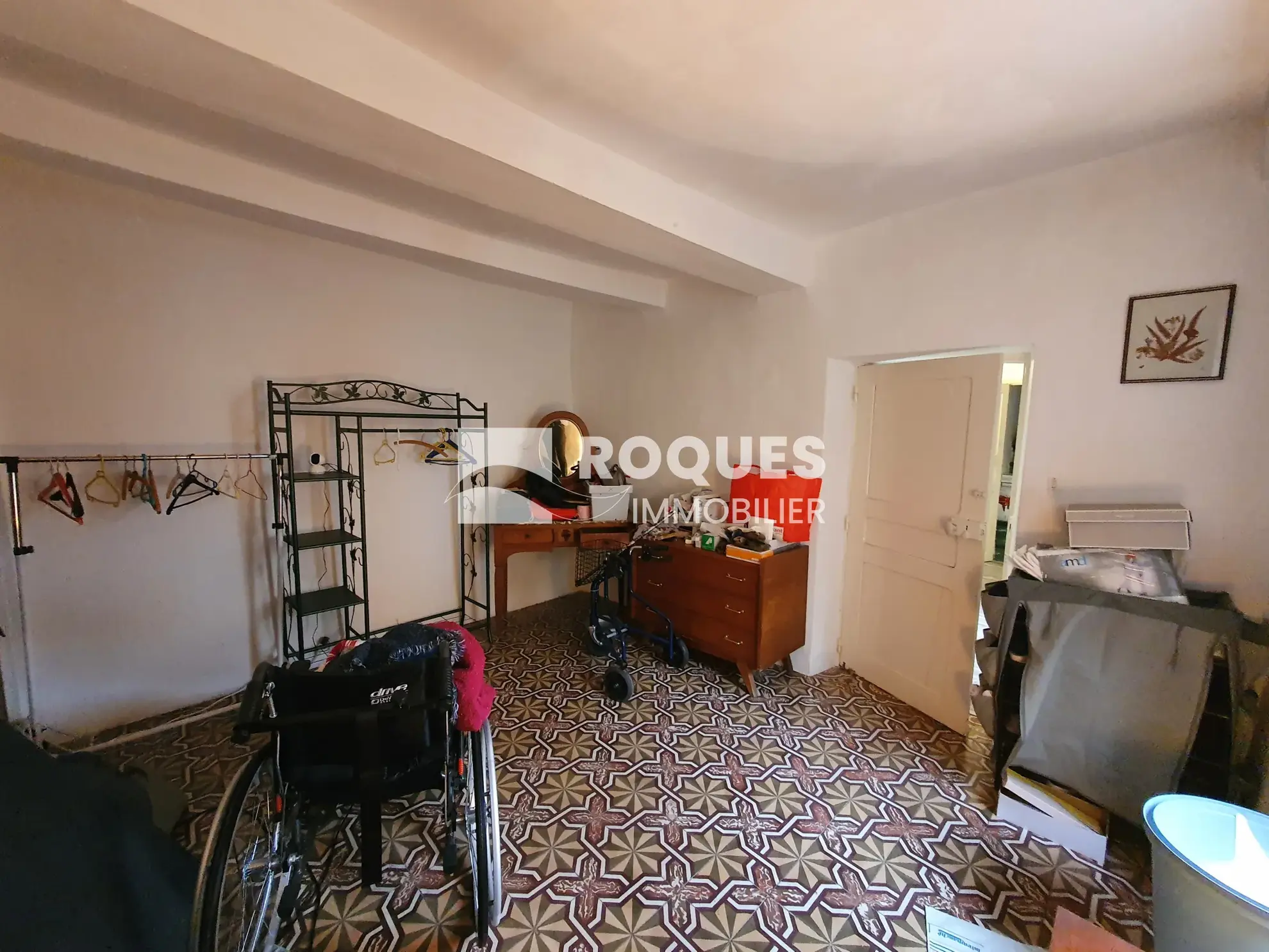 Maison de village à Lunas de 48 m² avec terrasse et grenier aménageable 
