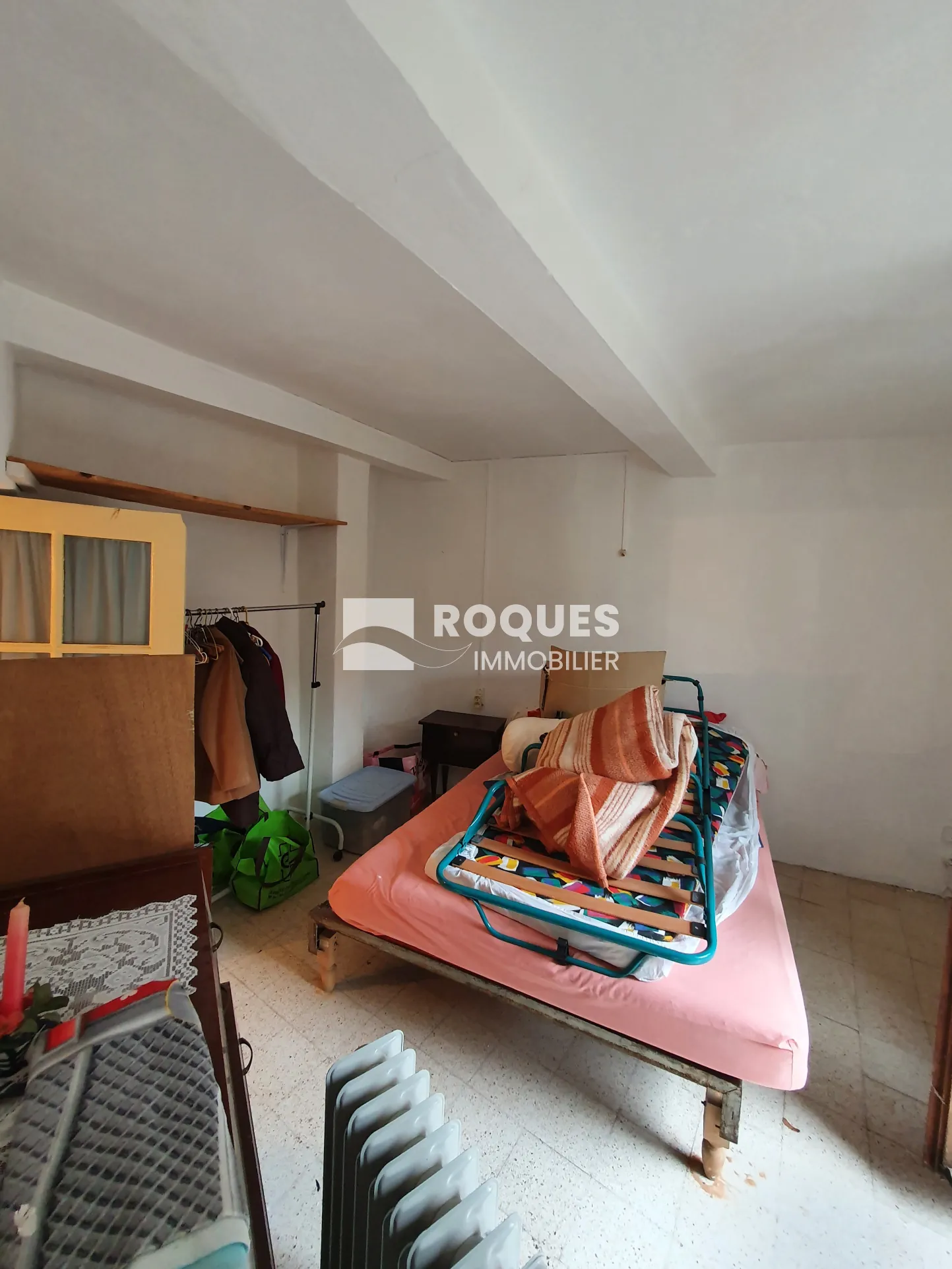 Maison de village à Lunas de 48 m² avec terrasse et grenier aménageable 