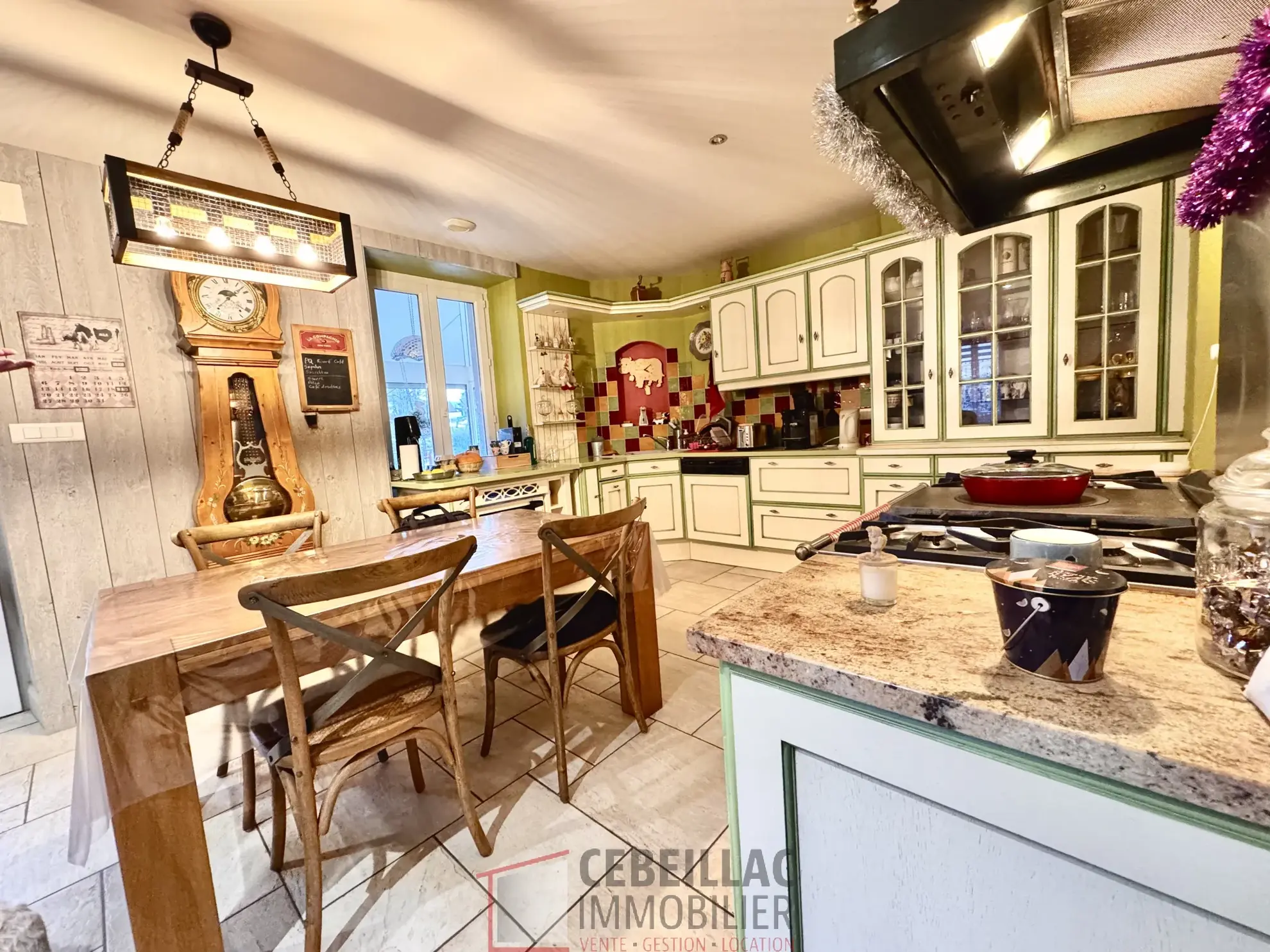 Maison à vendre avec véranda, garage et espace nature près de Murat 