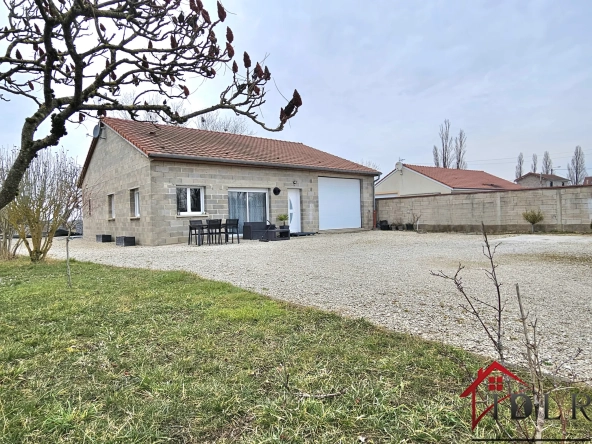 Magnifique pavillon récent de plain-pied à Saint-Dizier avec jardin et garage