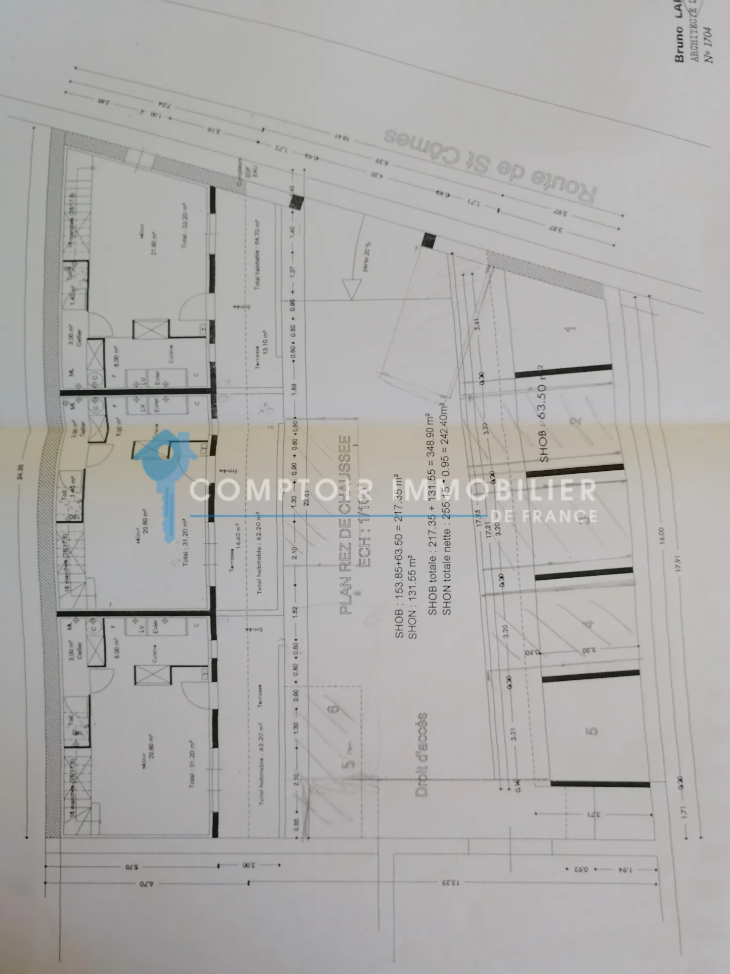 Appartement T3 avec terrasse et parking à Calvisson en vente 