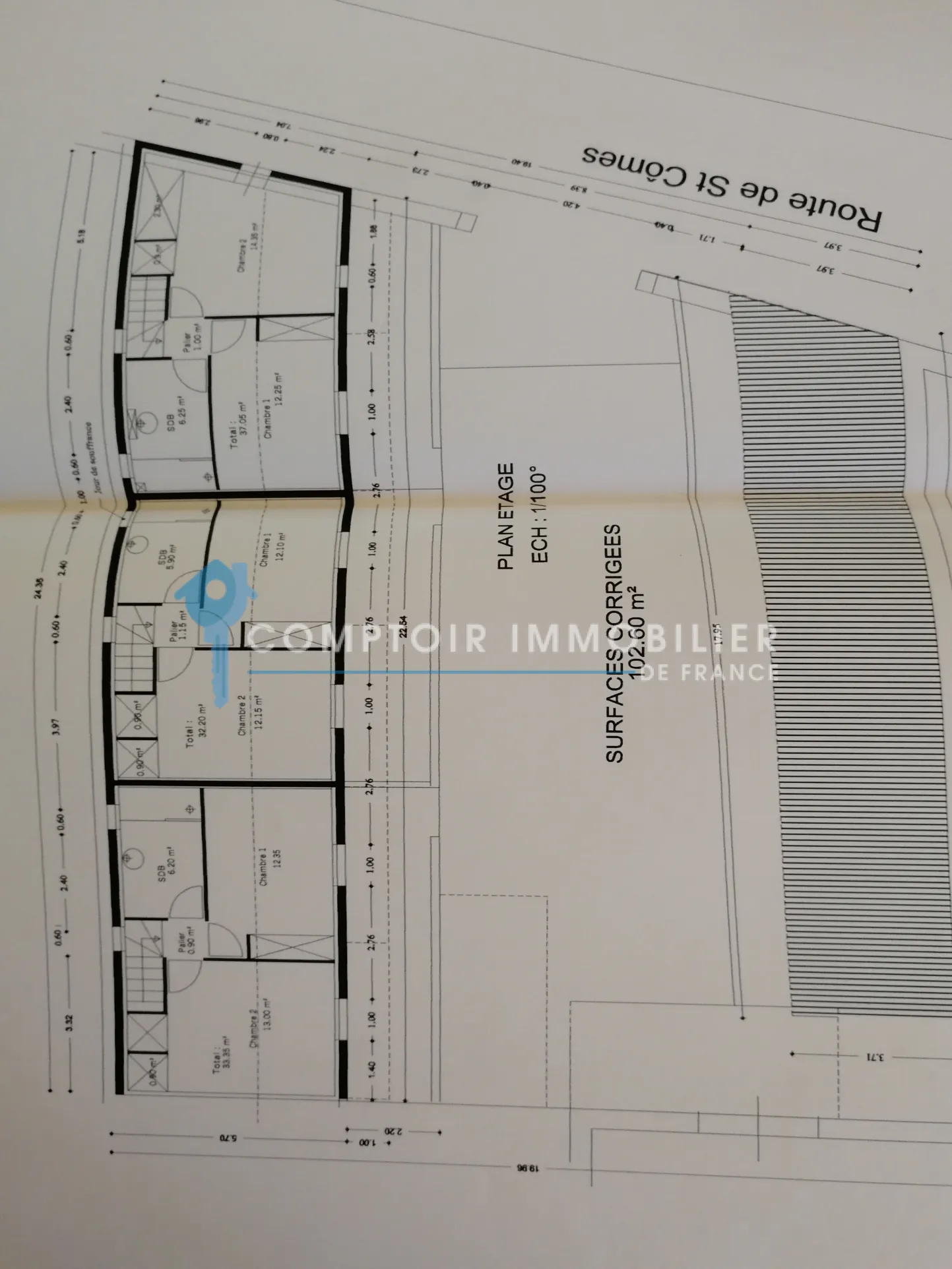 Appartement T3 avec terrasse et parking à Calvisson en vente 