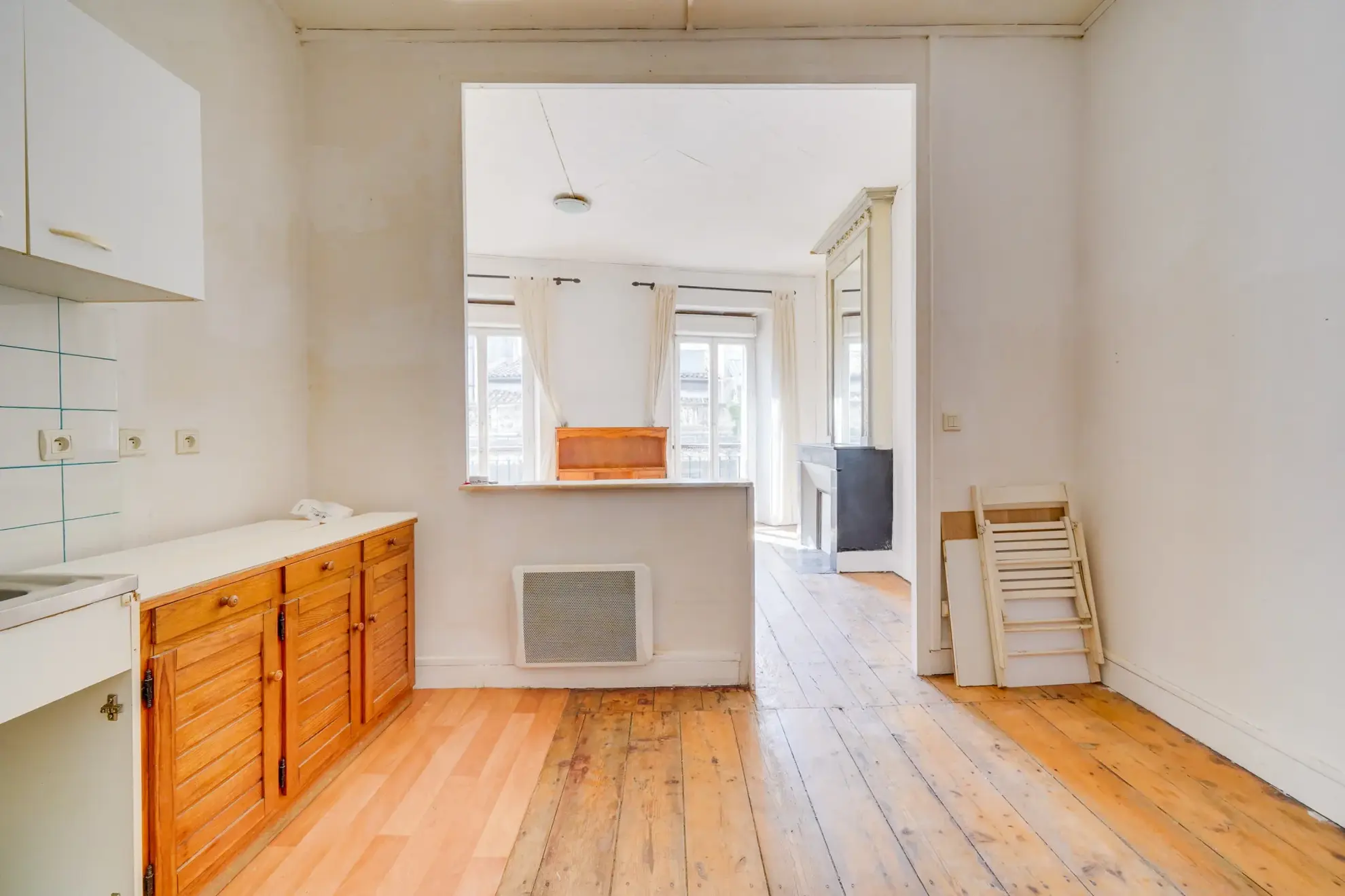 Appartement T2 de 50m² à Bordeaux proche Gambetta avec cave et combles 