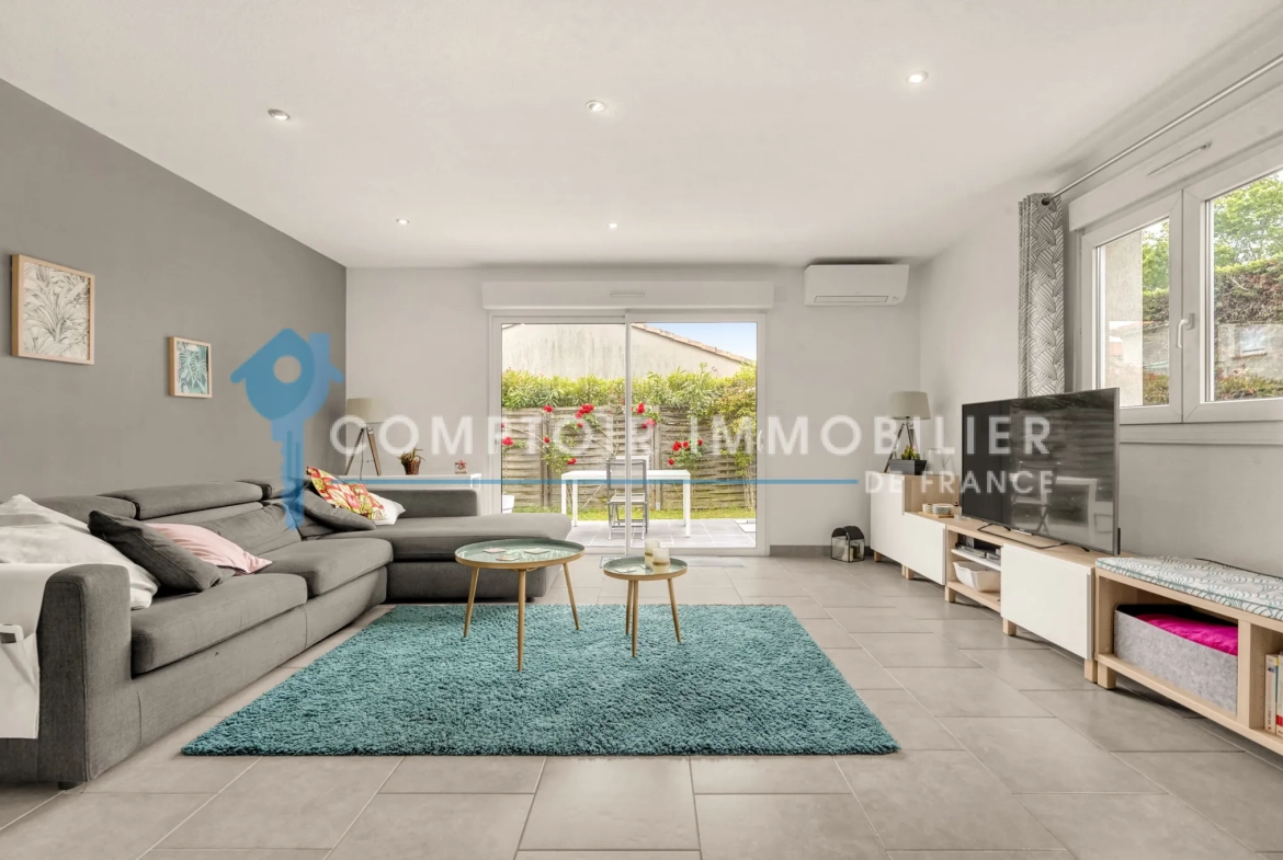 Villa 4 pièces de 85 m² à Castelginest, terrasse et garage 
