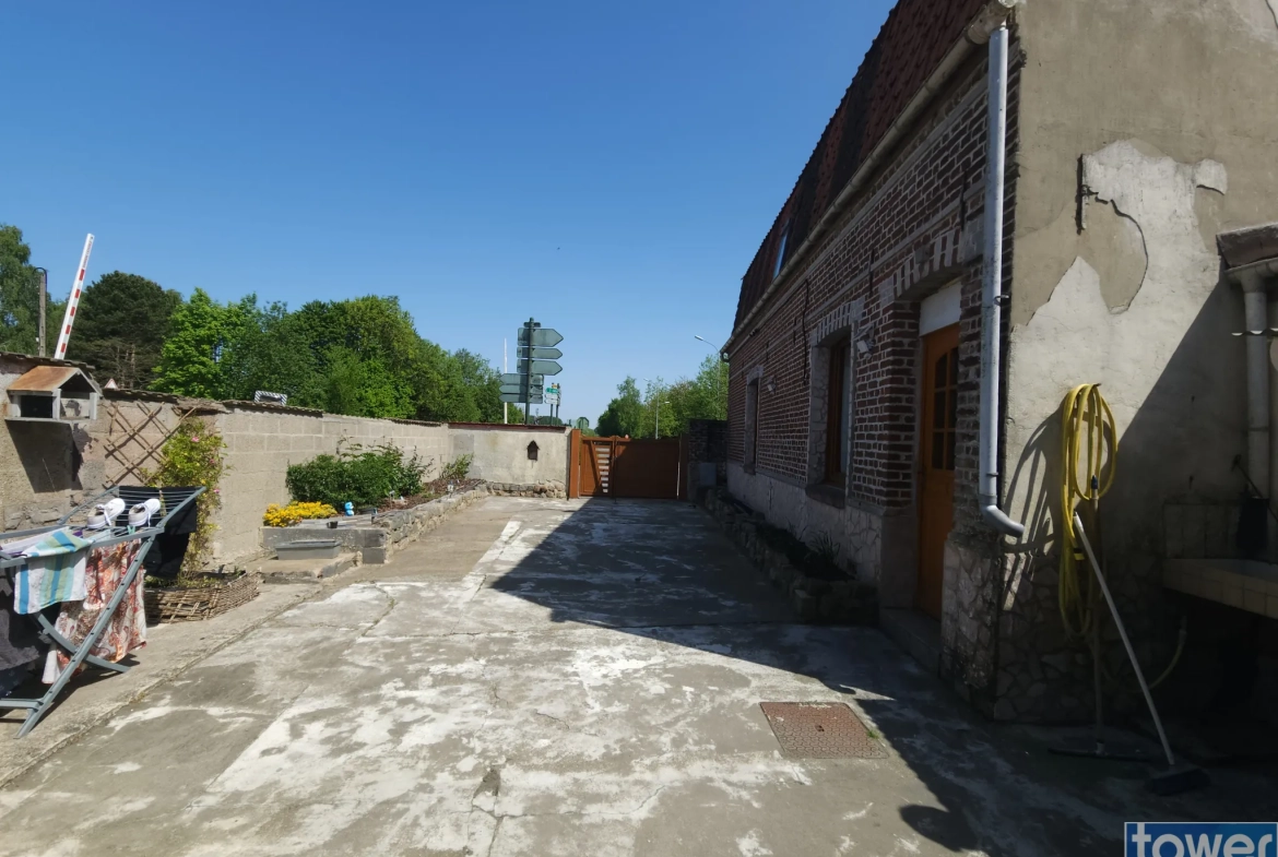 Maison à vendre à Wizernes avec 3 chambres et espace extérieur 
