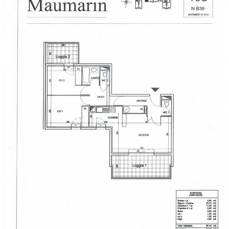 Appartement 3 pièces au Crès avec terrasse, parking et proximité des commodités 