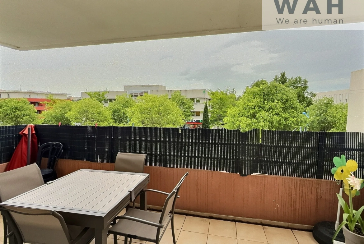 Appartement 3 pièces au Crès avec terrasse, parking et proximité des commodités 
