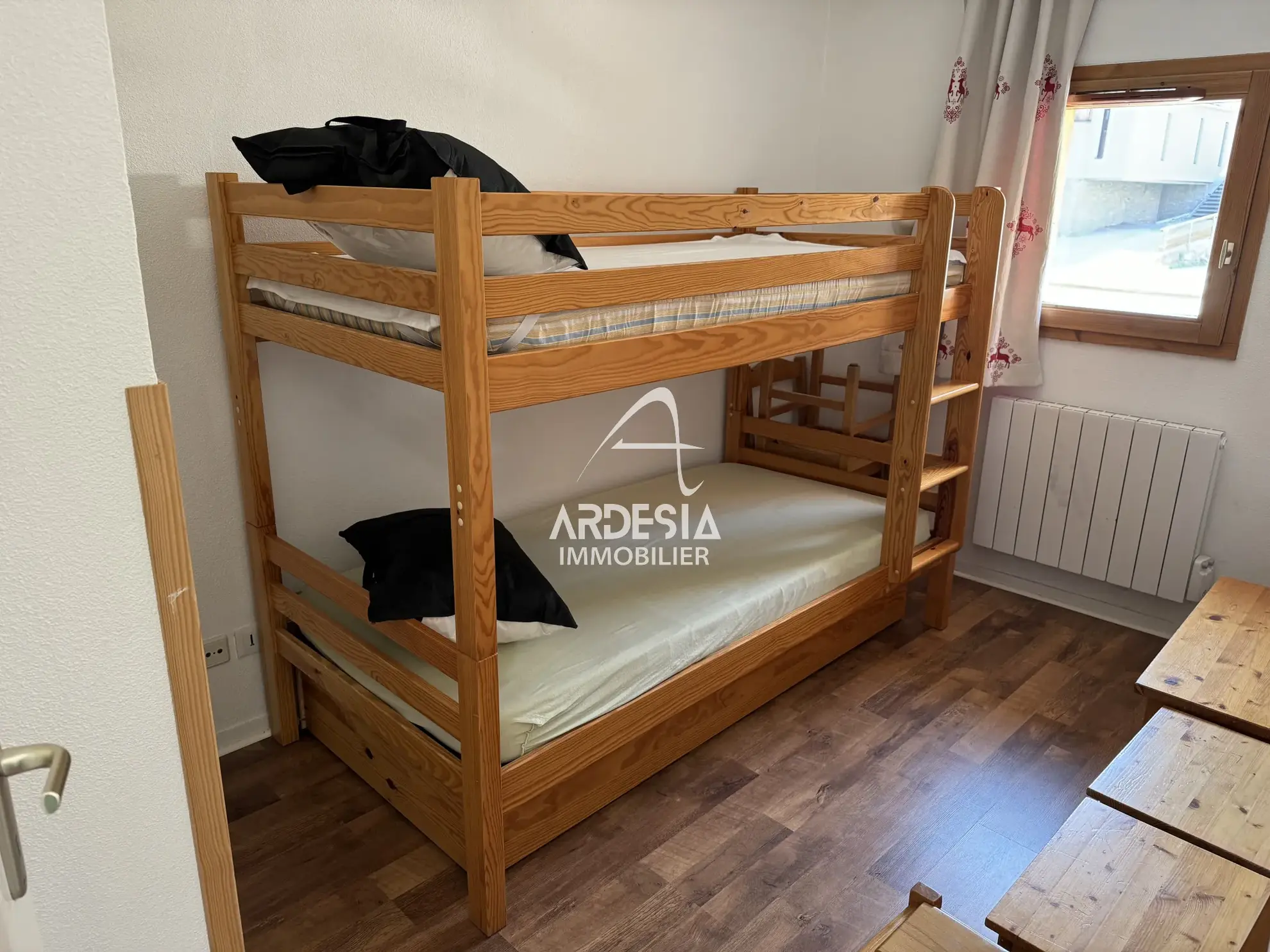 Appartement 35m² à La Norma avec balcon et vue montagne, idéal pour sports d'hiver 