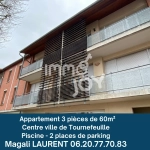 Appartement T3 de 60 m² avec jardin et piscine à Tournefeuille