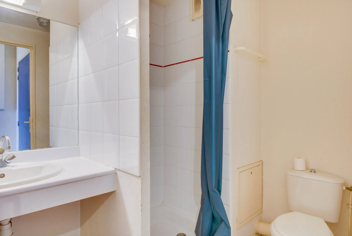 Appartement 1 pièce de 19m² à Bordeaux proche Bergonié et la Victoire 