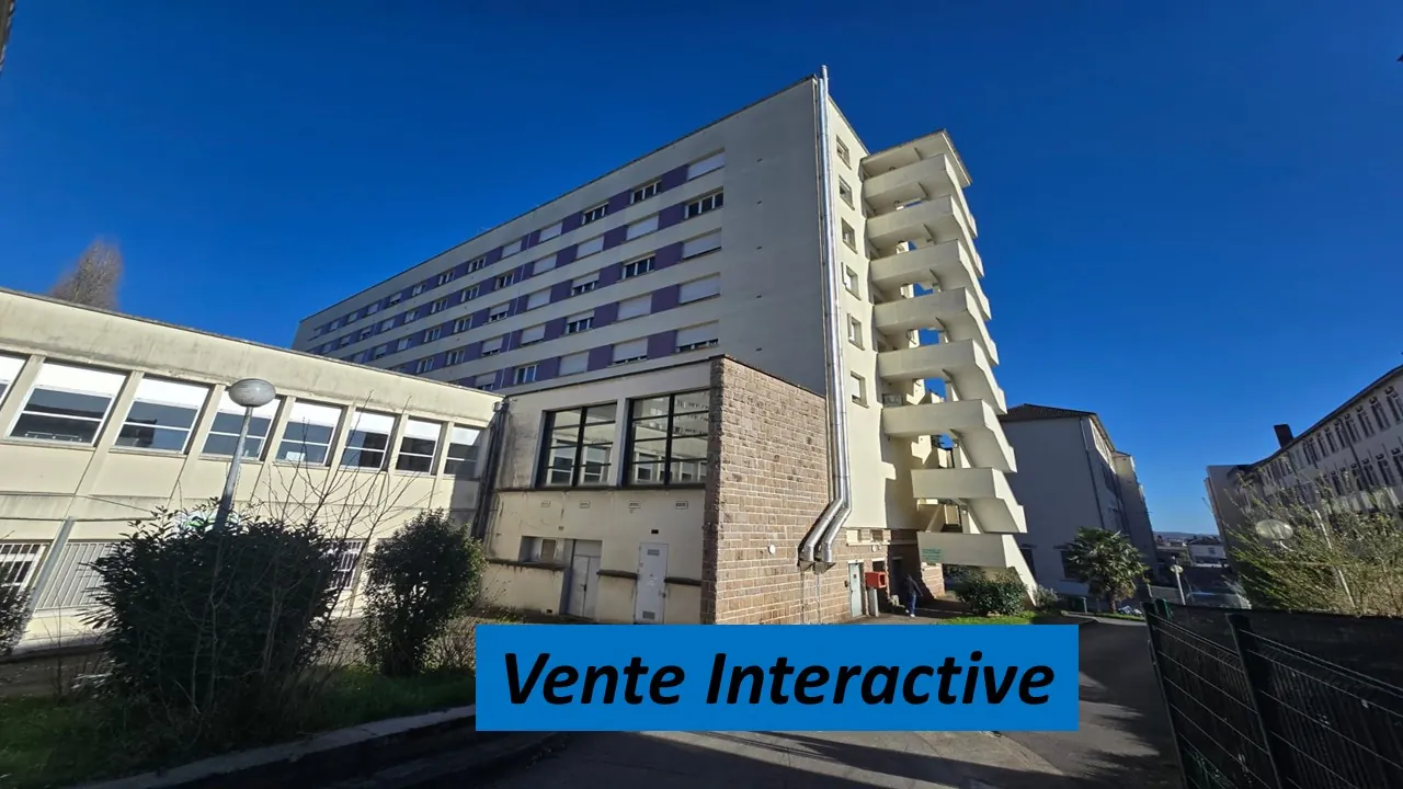 Studio de 18 m² à vendre à Limoges – Opportunité d'investissement rentable 