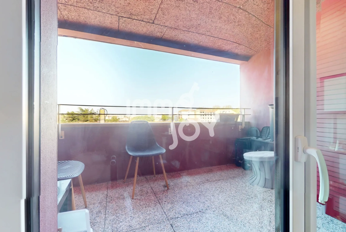 Achat appartement T2 à Toulouse proche Rangueil avec parking et balcon 