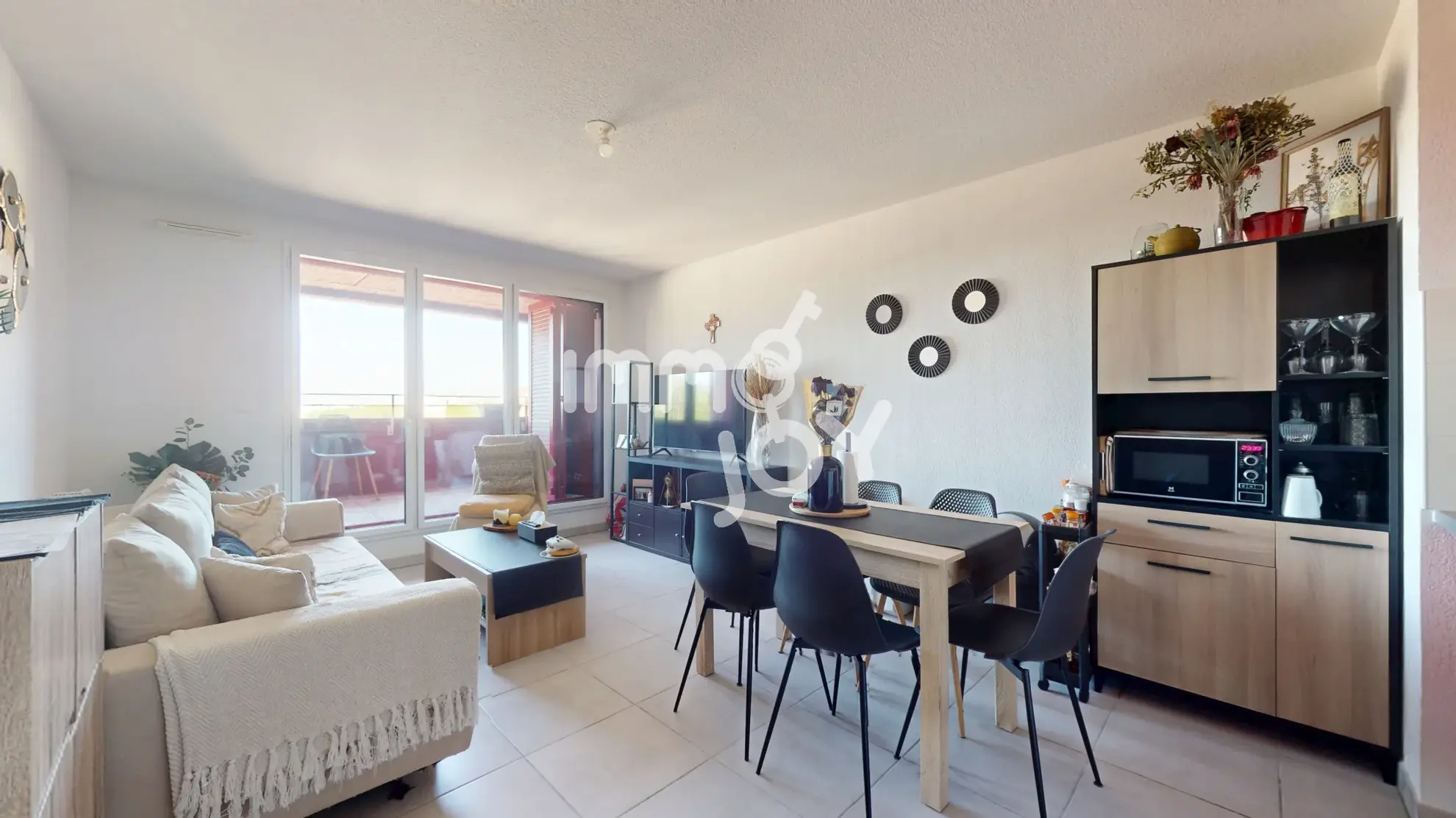 Achat appartement T2 à Toulouse proche Rangueil avec parking et balcon 