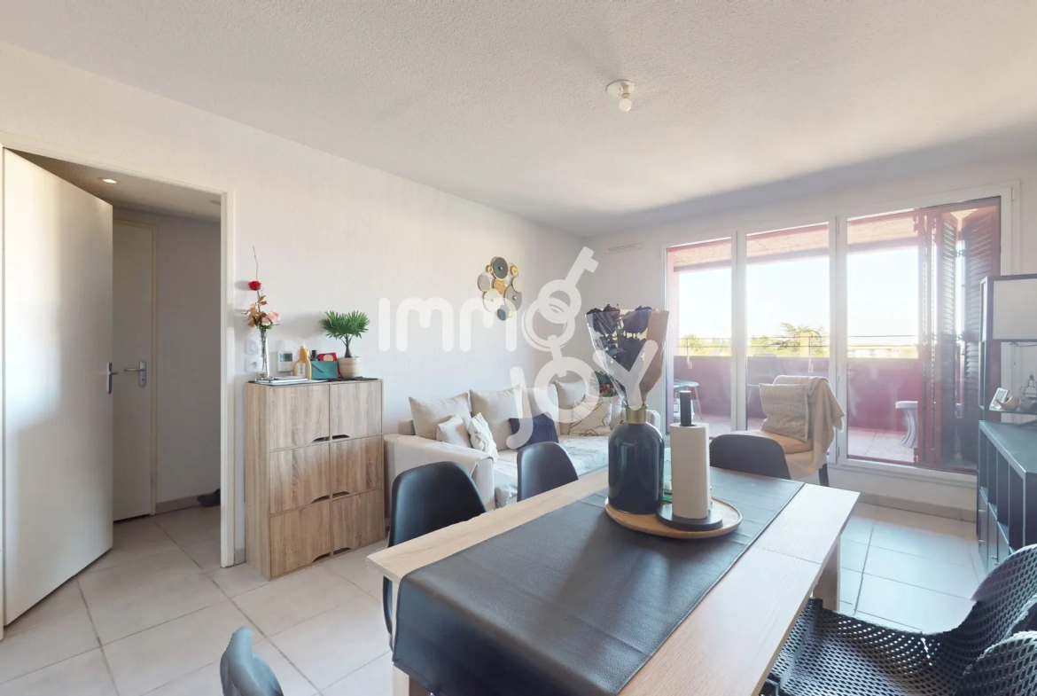 Achat appartement T2 à Toulouse proche Rangueil avec parking et balcon 
