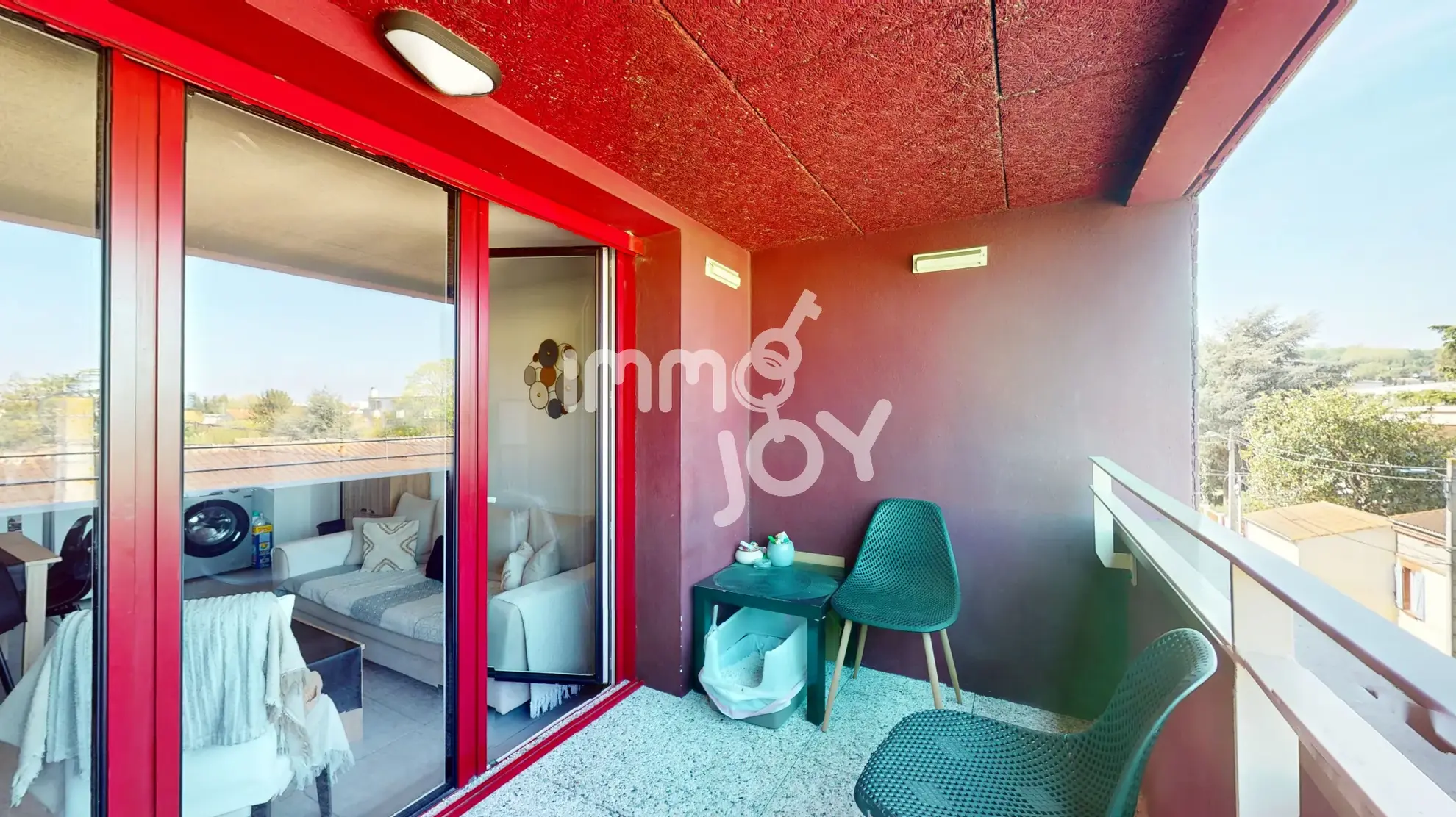 Achat appartement T2 à Toulouse proche Rangueil avec parking et balcon 