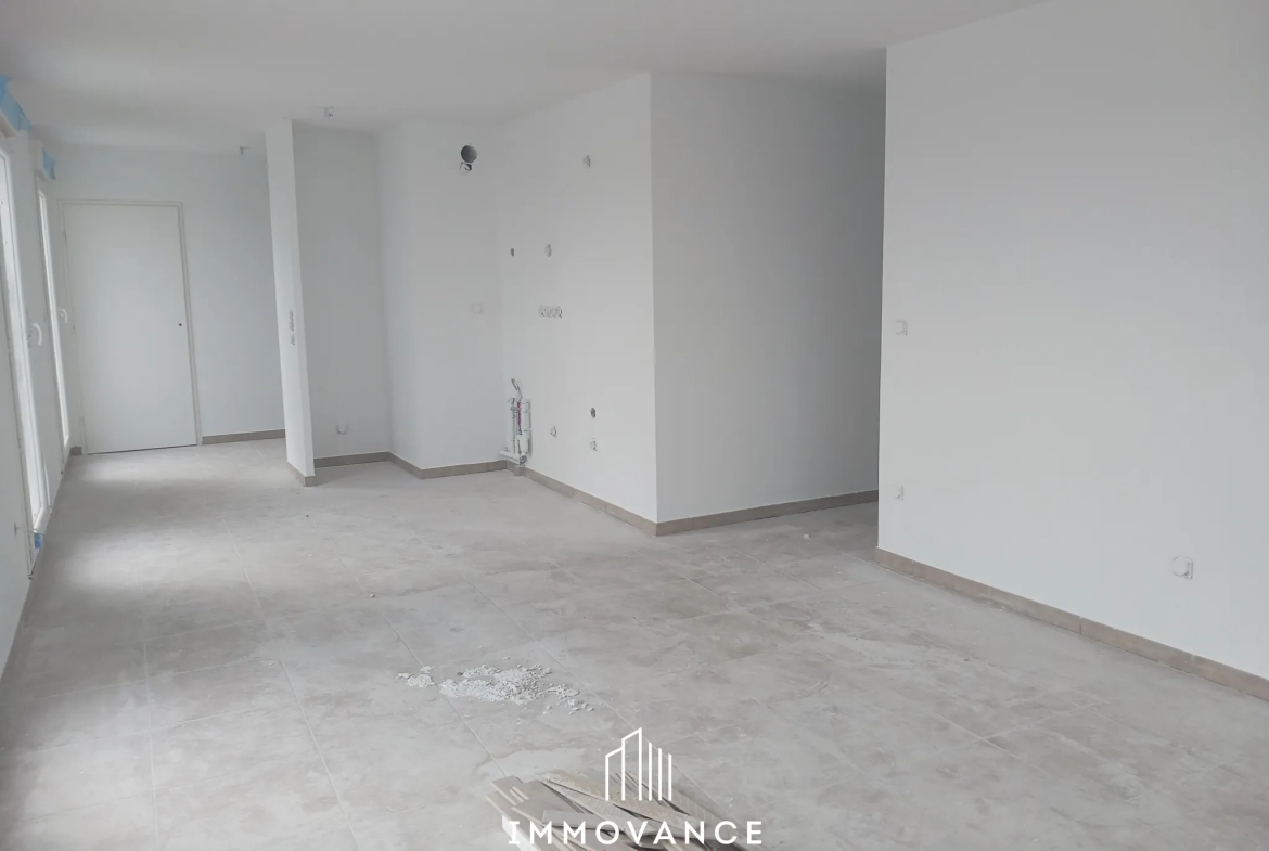 Appartement neuf de 70m² avec terrasse à Montpellier Cellenueve, dernier étage 